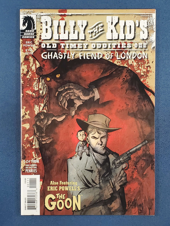 Billy the Kid's Old Time Oddities: Ghastly Fiend of London  # 1