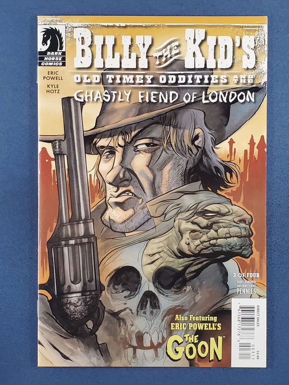 Billy the Kid's Old Time Oddities: Ghastly Fiend of London  # 3