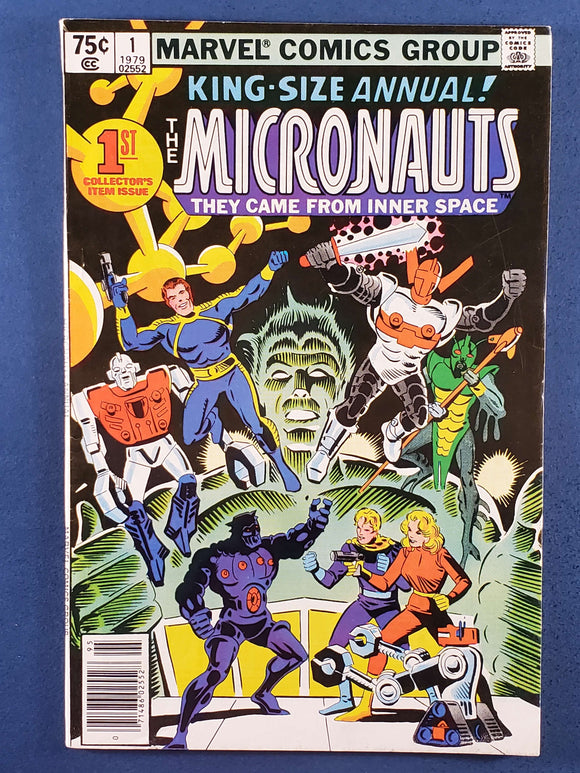 Micronauts Vol. 1 Annual # 1