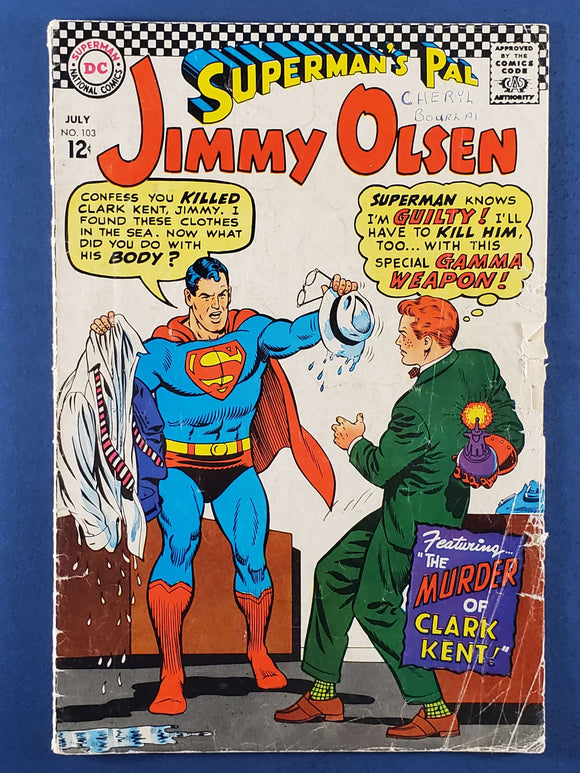 Superman's Pal Jimmy Olsen # 103
