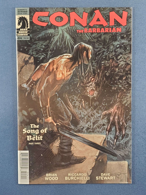 Conan: The Barbarian Vol. 3  # 24