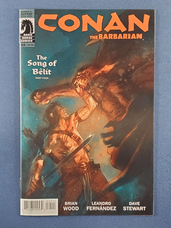 Conan: The Barbarian Vol. 3  # 25