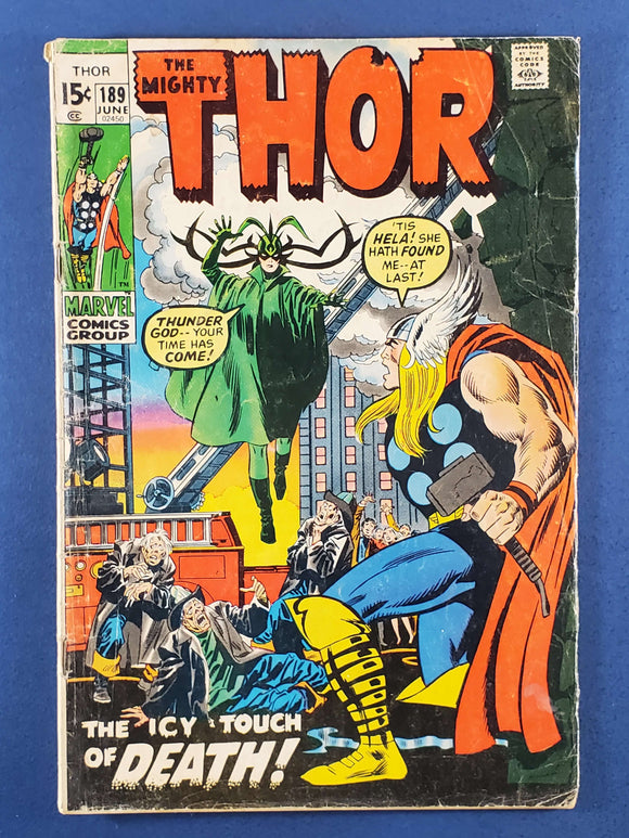 Thor Vol. 1  # 189