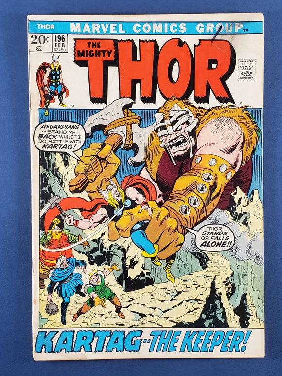 Thor Vol. 1  # 196