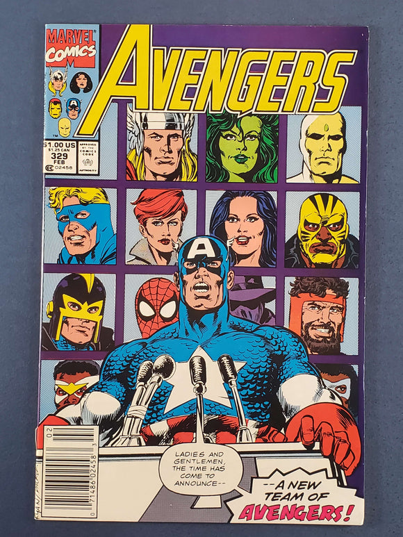 Avengers Vol. 1  # 329