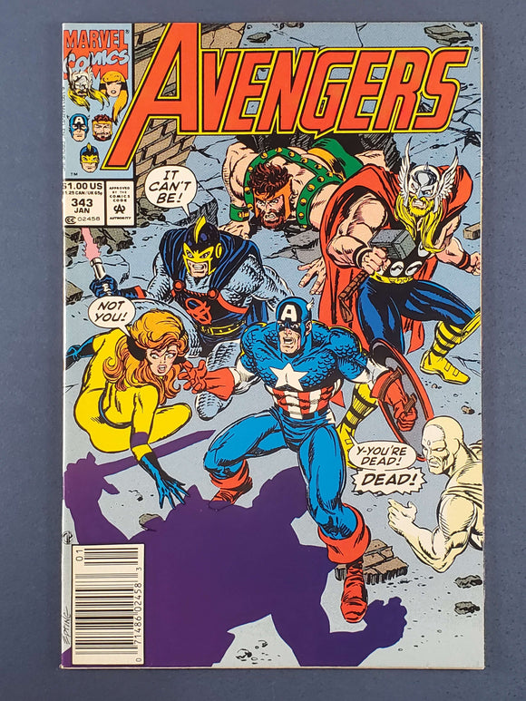 Avengers Vol. 1  # 343