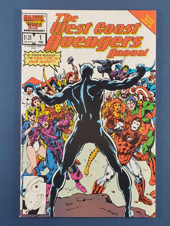 West Coast Avengers  Annual # 1