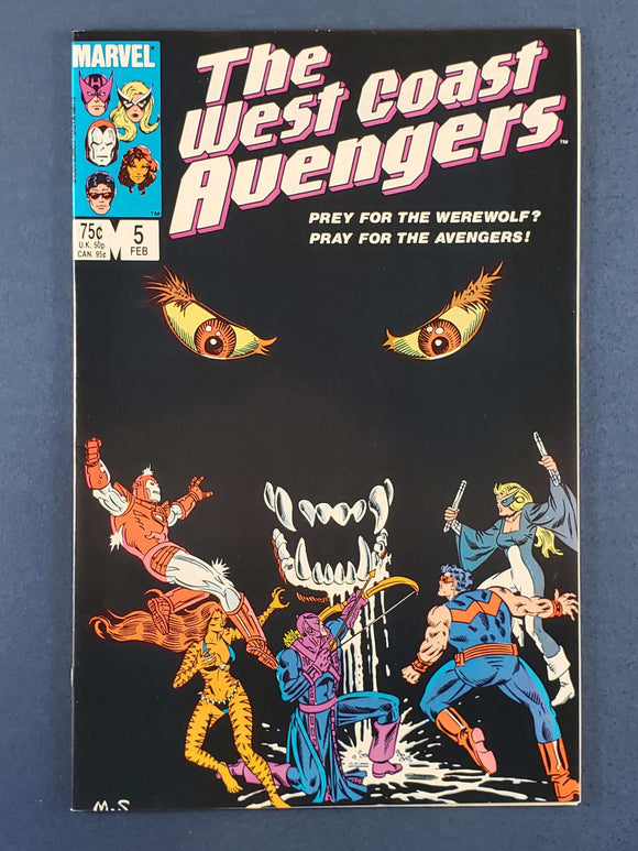West Coast Avengers  # 5