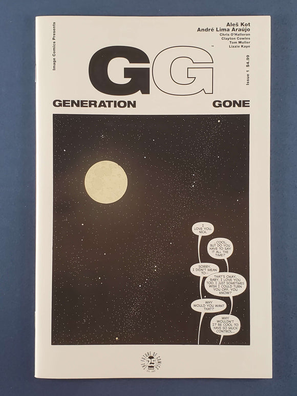 Generation Gone  # 1