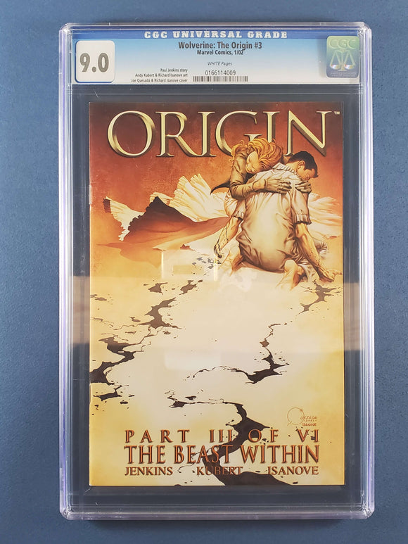 Wolverine: Origin  # 3 CGC 9.0