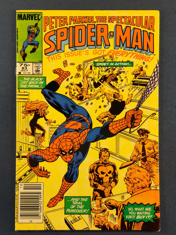 Spectacular Spider-Man Vol. 1  # 83  Canadian