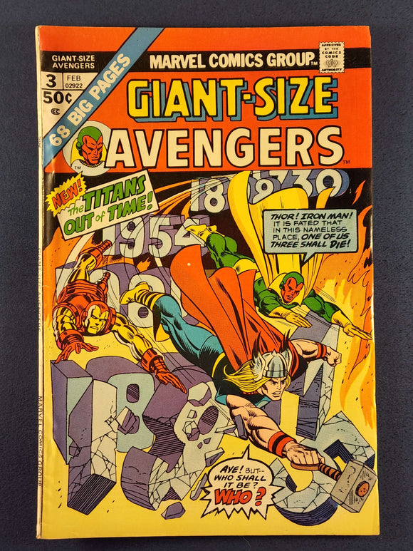 Avengers Vol. 1  Giant-Size  # 3
