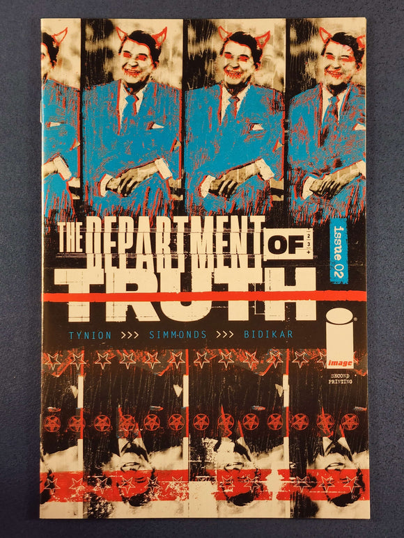 Department of Truth  # 2  2nd Print Variant