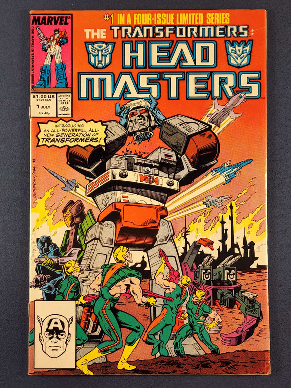 Transformers: Head Masters  # 1