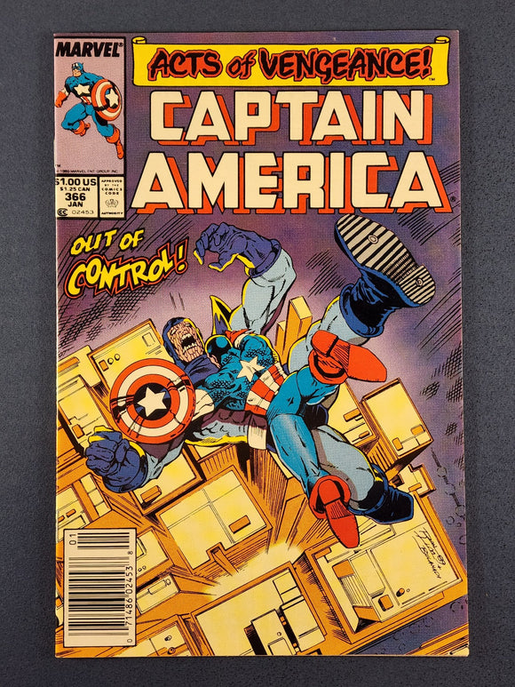 Captain America Vol. 1  # 366