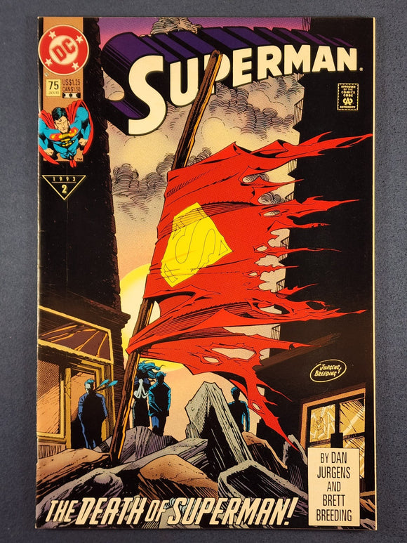 Superman Vol. 2  # 75 2nd Print