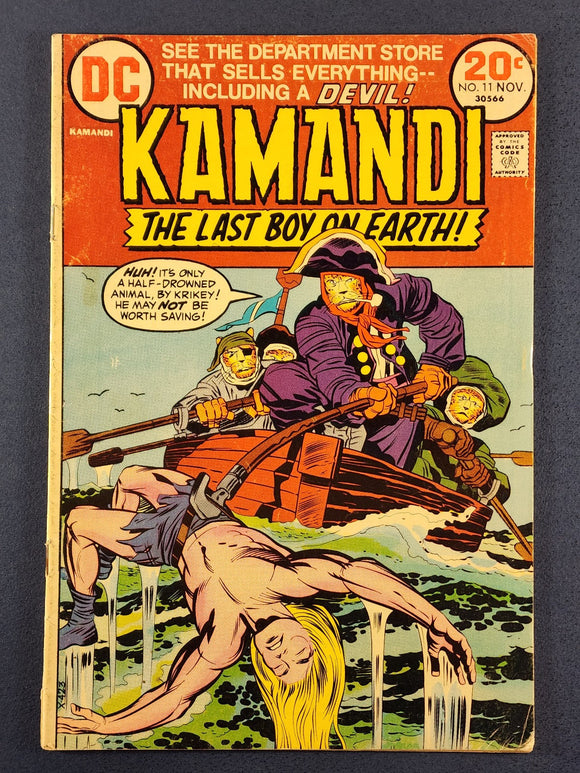 Kamandi: The Last Boy on Earth  # 11
