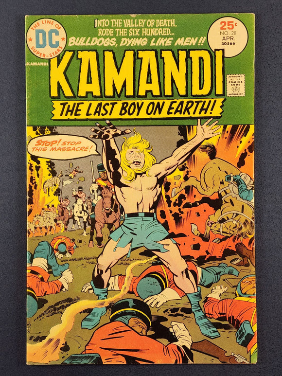 Kamandi: The Last Boy on Earth  # 28