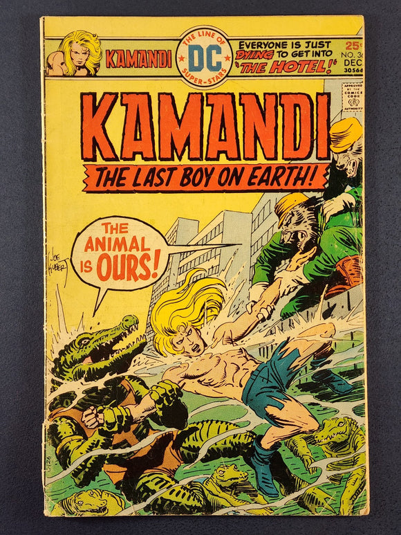 Kamandi: The Last Boy on Earth  # 36