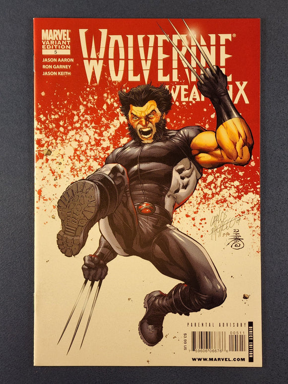 Wolverine: Weapon X  #  5 Variant