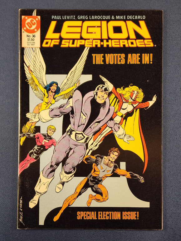Legion of Super-Heroes Vol. 2  # 36