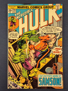Incredible Hulk Vol. 1  # 193