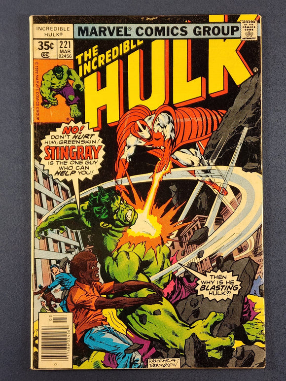 Incredible Hulk Vol. 1  # 221