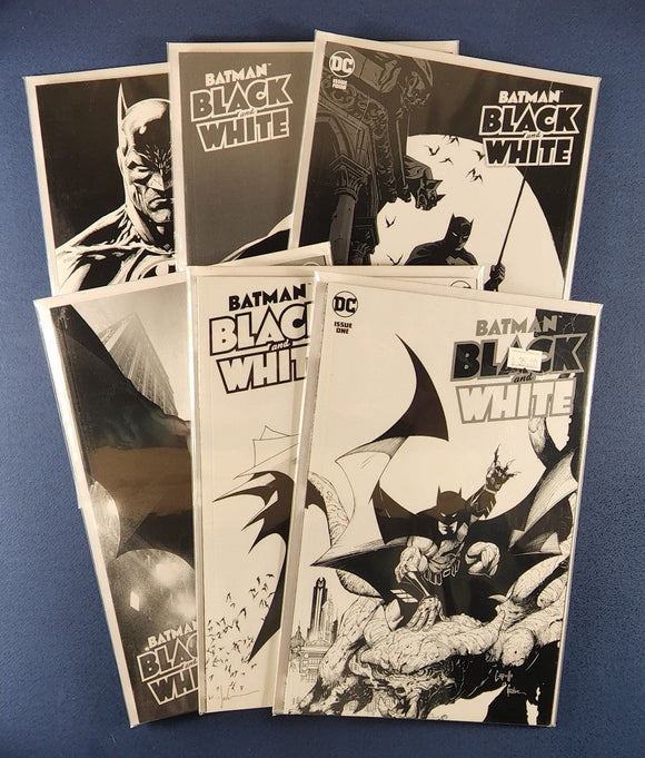 Batman: Black and White  # 1-6  Complete Set