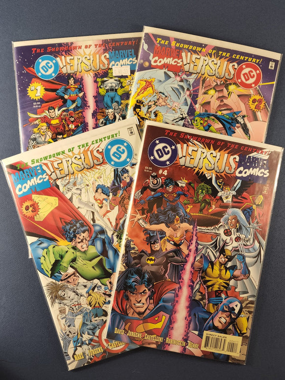 DC Versus Marvel  # 1-4 Complete Set