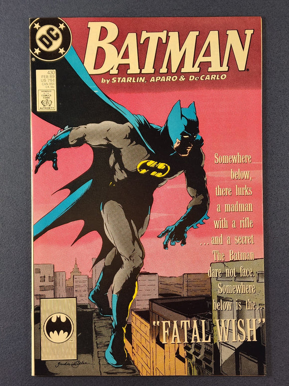 Batman Vol. 1  # 430