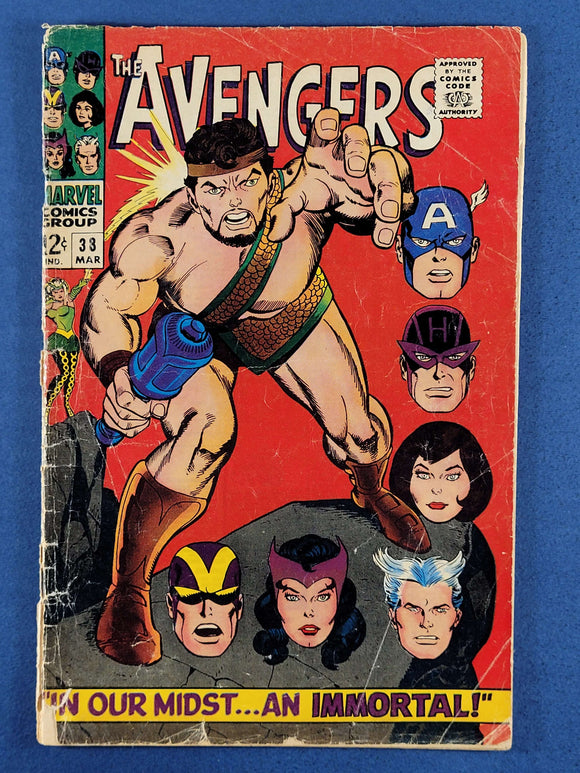 Avengers Vol. 1  # 38
