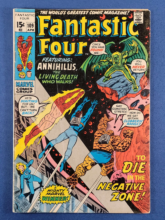 Fantastic Four Vol. 1  # 109