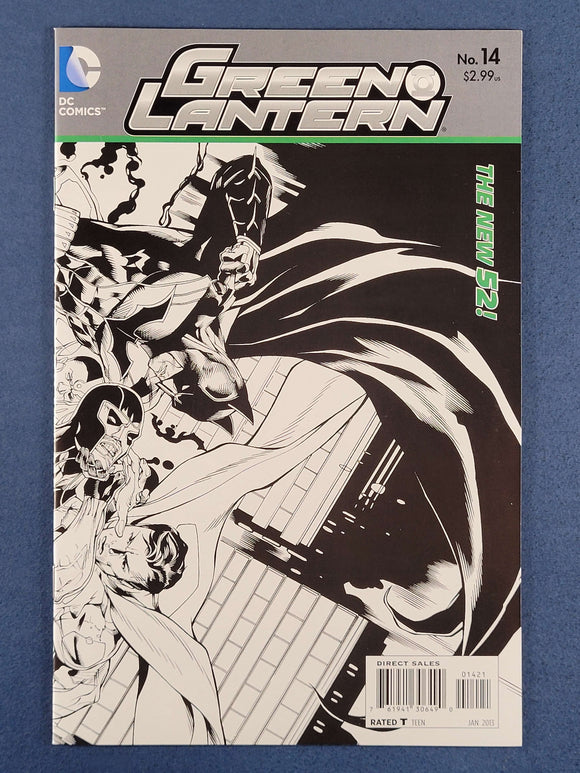 Green Lantern Vol. 5  # 14  1:25 Incentive Variant