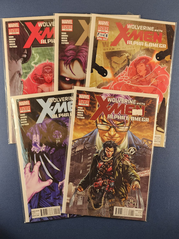 Wolverine and the X-Men: Alpha and Omega Complete Set # 1-5