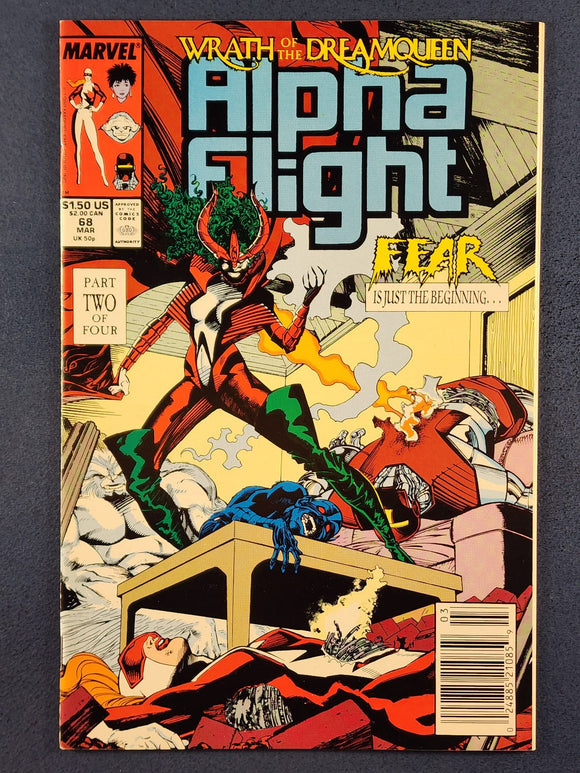 Alpha Flight Vol. 1  # 68 Newsstand
