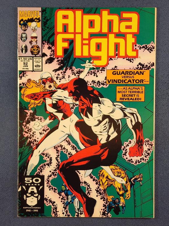Alpha Flight Vol. 1  # 92