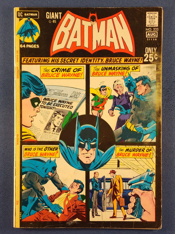 Batman Vol. 1  # 223