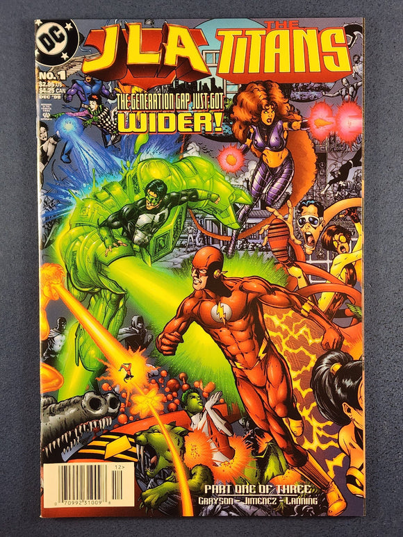 JLA / Titans  # 1  Newsstand