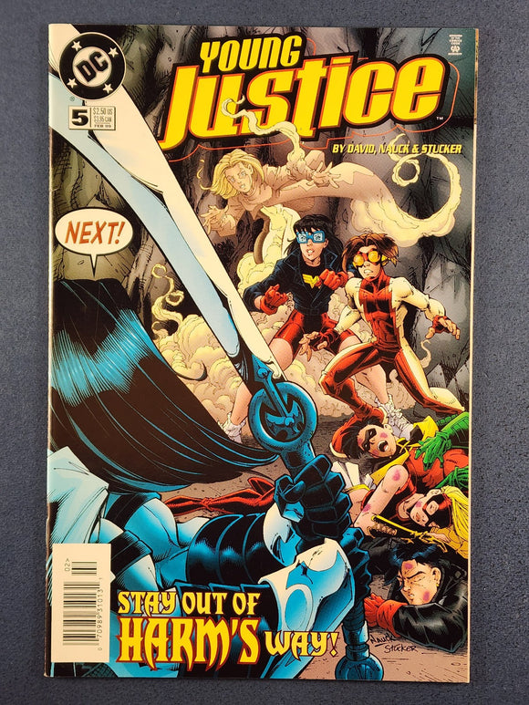 Young Justice Vol. 1  # 5  Newsstand