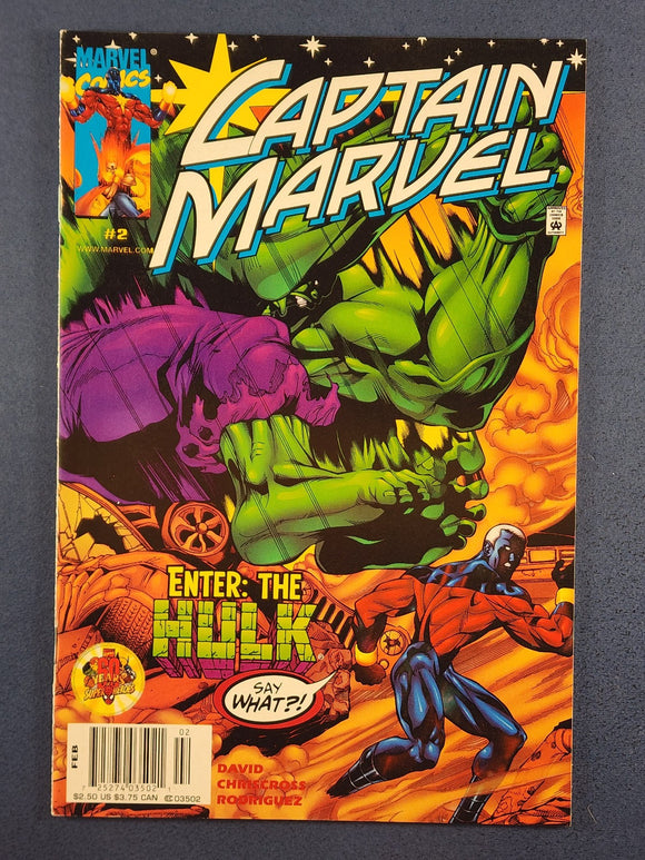 Captain Marvel  Vol. 3  # 2  Newsstand