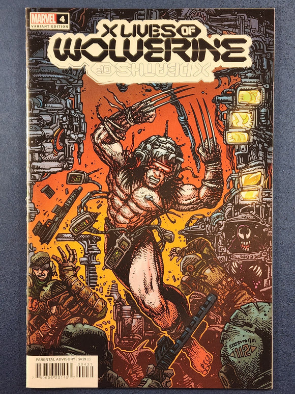 X Lives of Wolverine   # 4 Variant