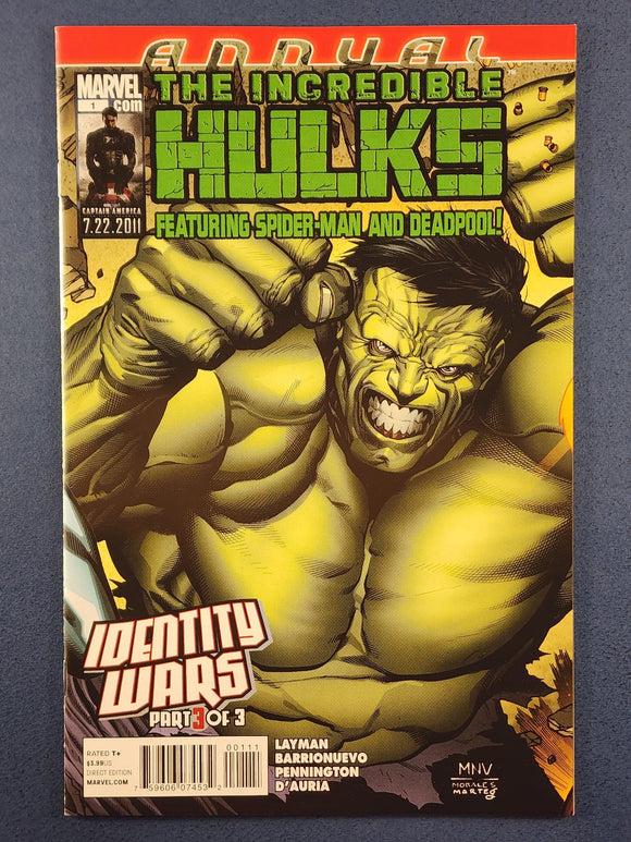 Incredible Hulks  Annual  # 1