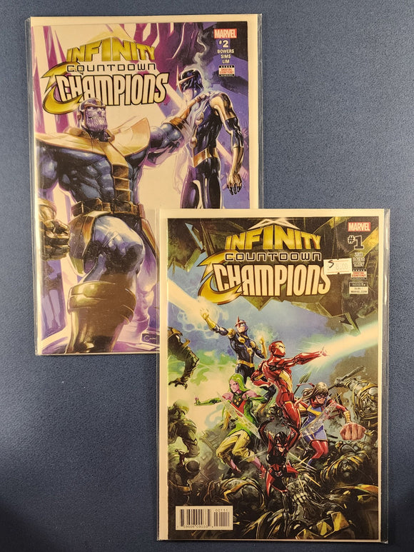 Infinity Countdown: Champions  Complete Set  # 1-2