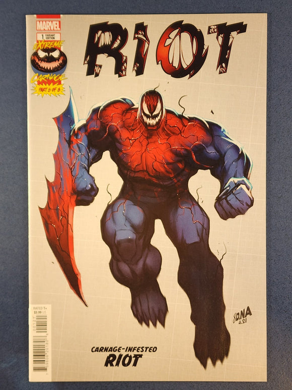 Extreme Carnage: Riot (One Shot) 1:10 Incentive Variant