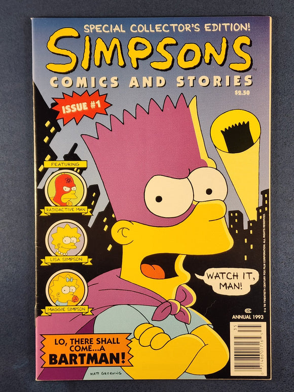 Simpsons Comics and Stories (One Shot) Newsstand