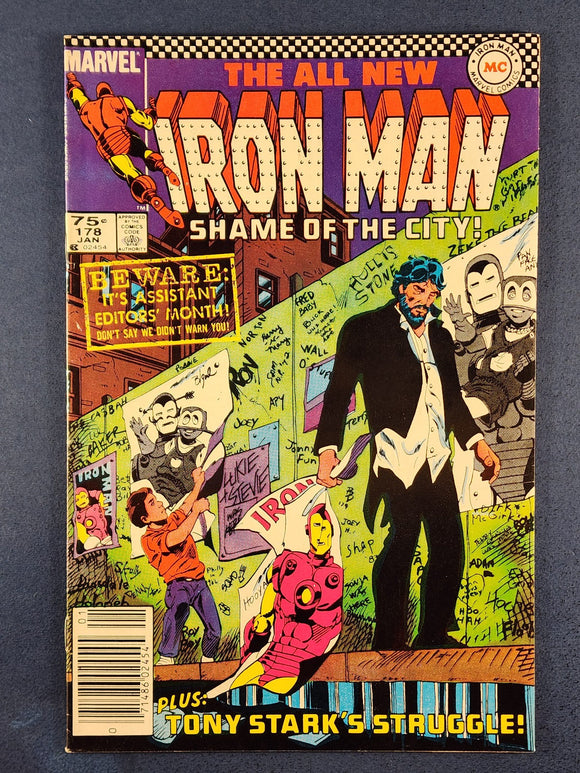 Iron Man Vol. 1  # 178 Canadian