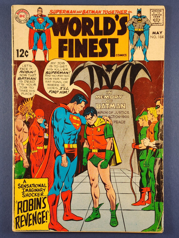 World's Finest Comics  # 184