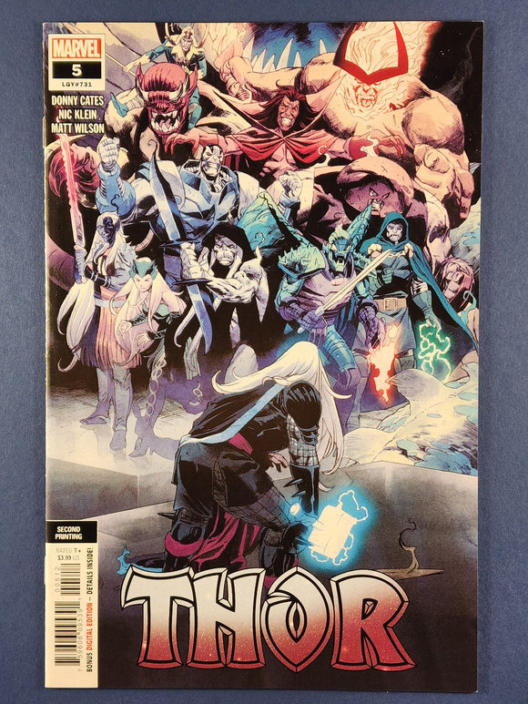 Thor Vol. 6  # 5  2nd Print Variant