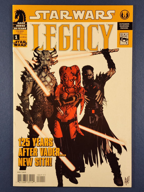 Star Wars: Legacy Vol. 1  # 1  2nd Print Variant