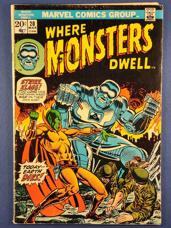 Where Monsters Dwell  # 20